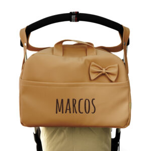 Bolso maleta camello