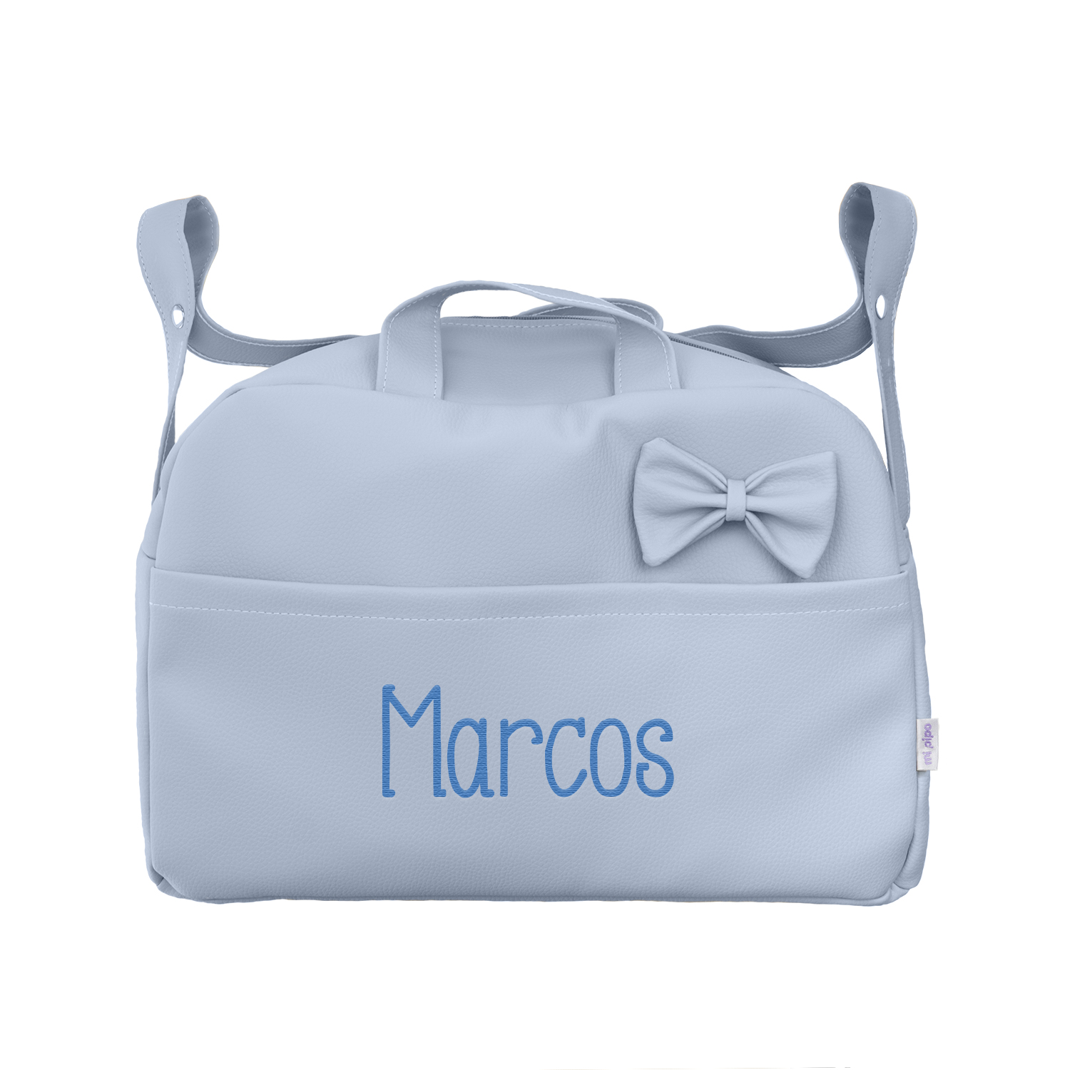 Bolso Maleta Celeste personalizado 2 Bolso Maleta Celeste personalizado - Imagen 2