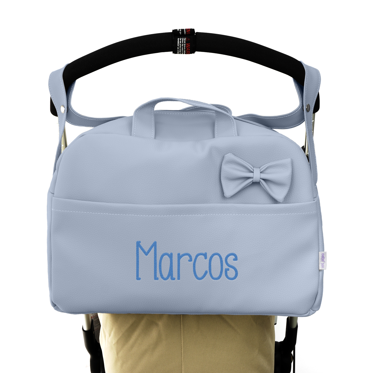 Bolso Maleta Celeste personalizado 1 Bolso Maleta Celeste personalizado