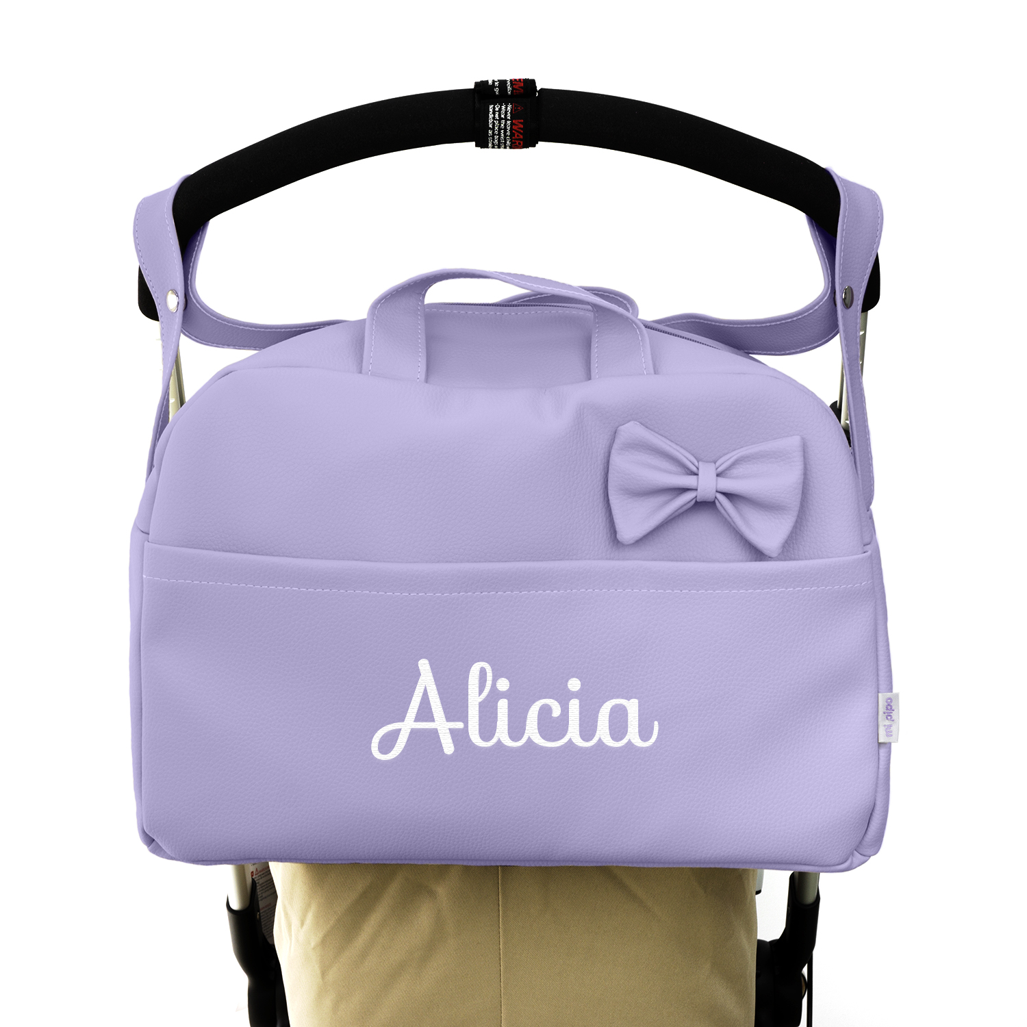 Bolso Maleta Lila personalizado 2 Bolso Maleta Lila personalizado - Imagen 2