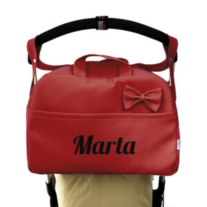 Bolso maleta rojo
