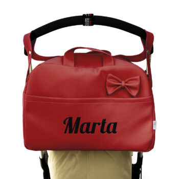 Bolso maleta rojo