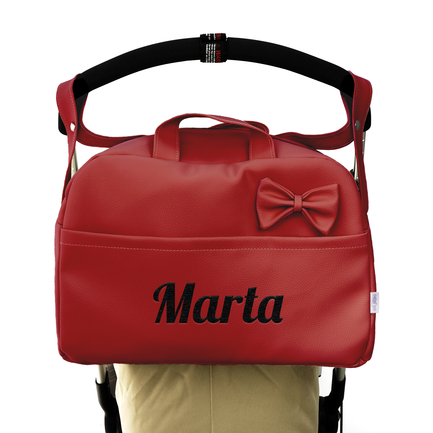 Bolso Maleta Rojo personalizado 1 Bolso maleta rojo