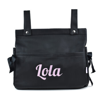 bolso panera negro