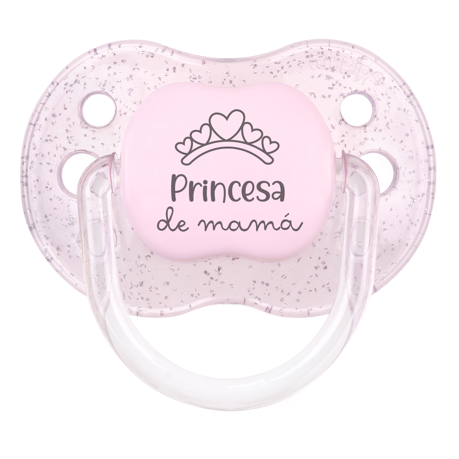 Chupete Divertido Princesa de mamá 1 Chupete Divertido Princesa de mamá
