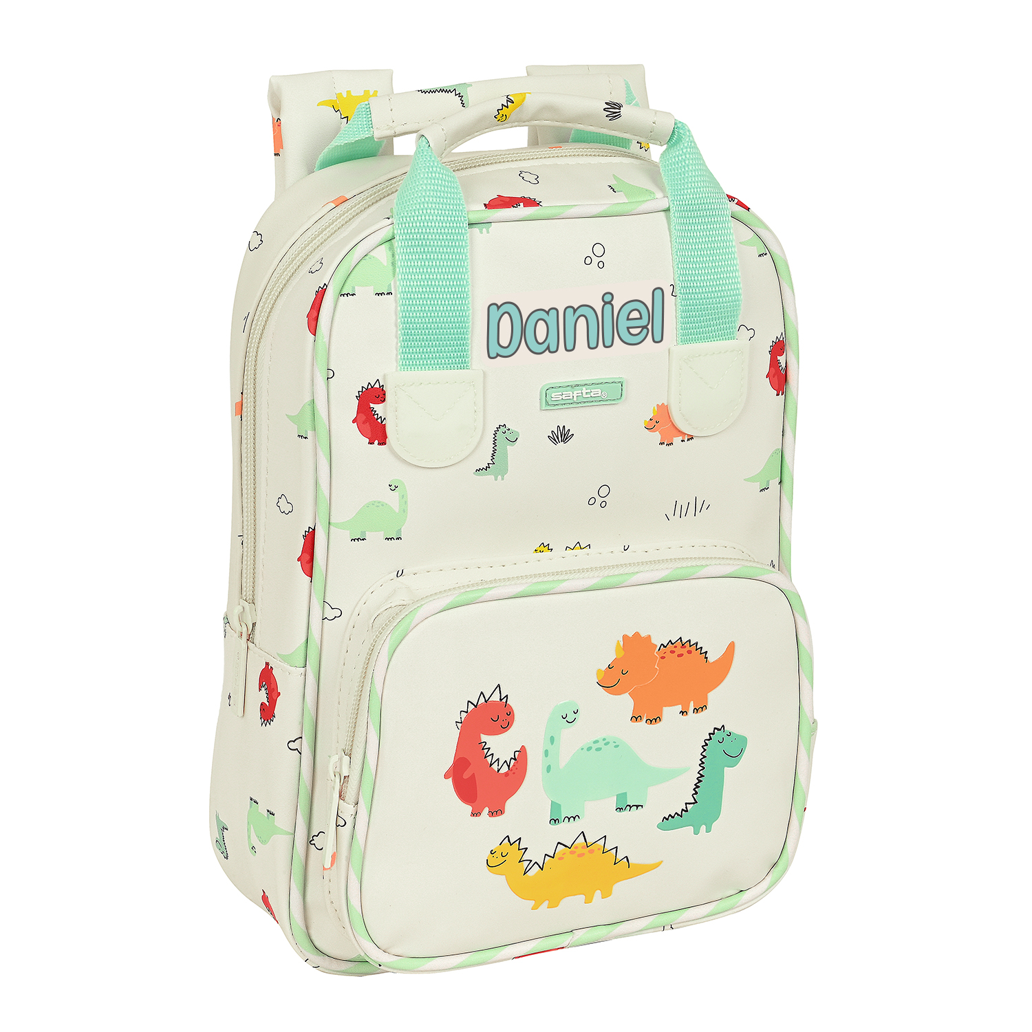 Mochila infantil Dinos personalizada 1 mochila infantil dinos
