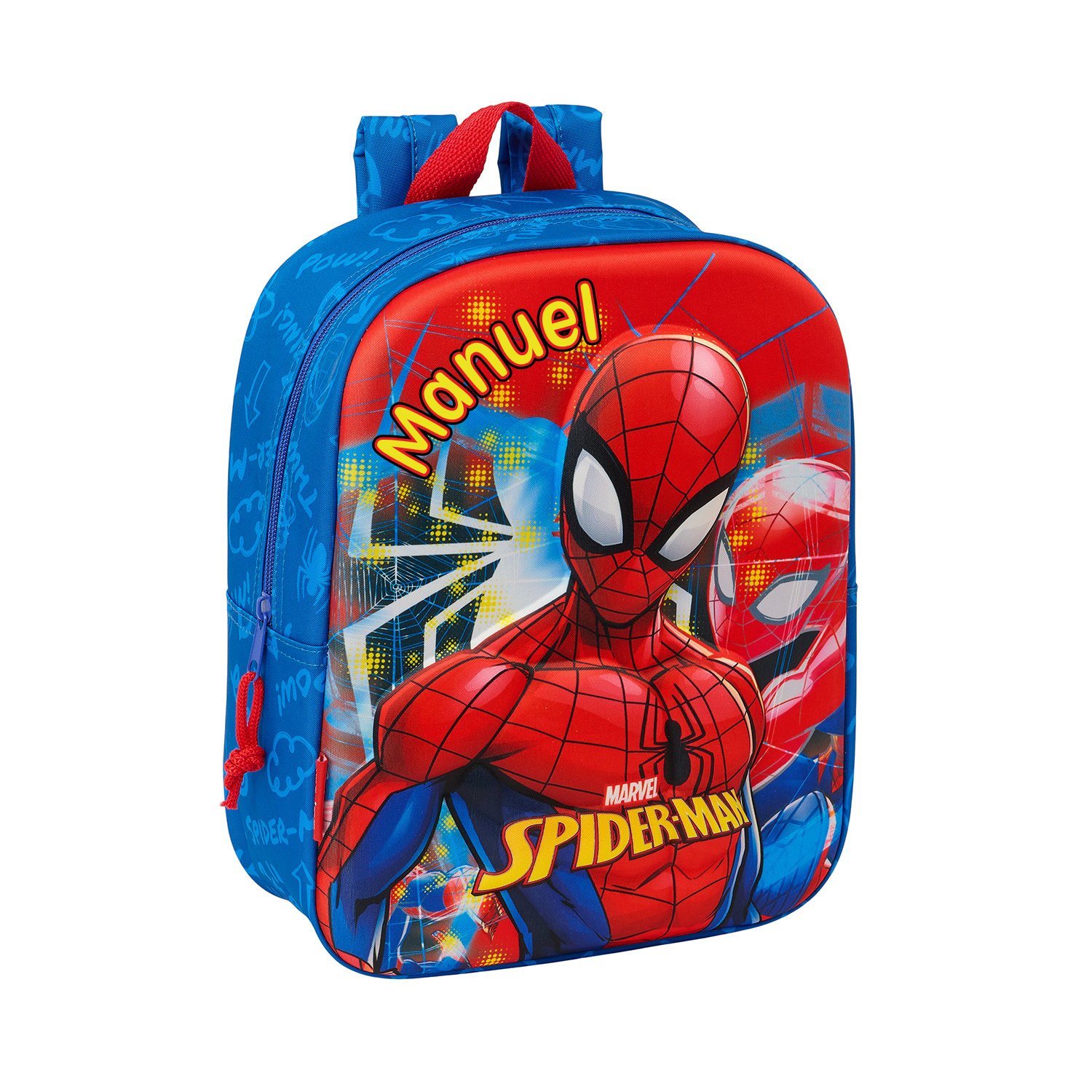 Mochila infantil Spiderman personalizada 1 mochila infantil spiderman