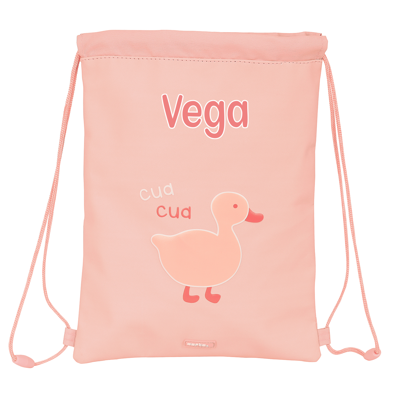 Mochila saco infantil Patito personalizado 1 mochila saco patito