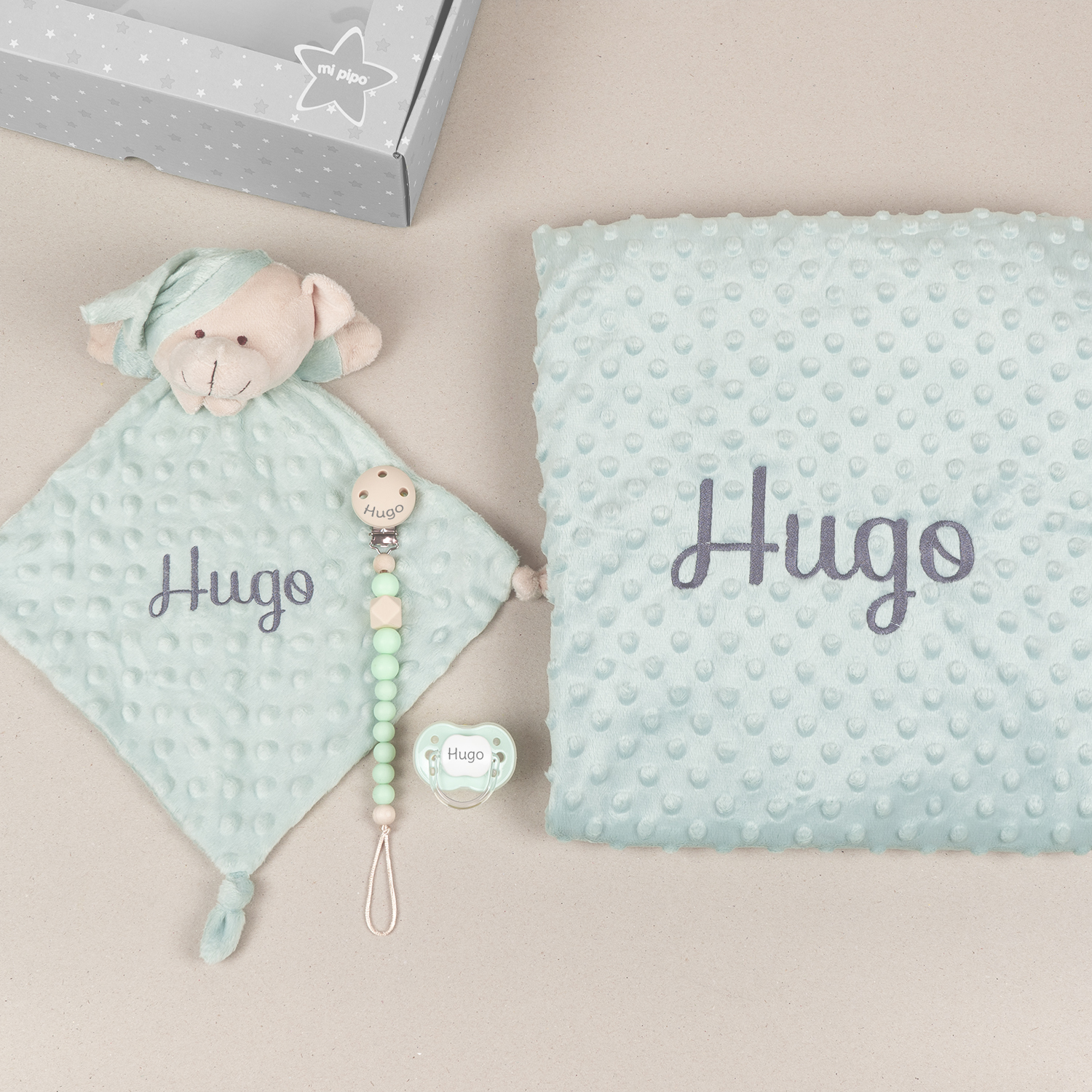 Cajita Premium Clásica Menta Personalizada 1 cajita Premium clásica menta