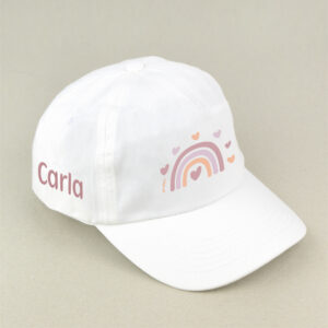 Gorra junior arcoíris blush