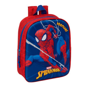 Mochila infantil Spiderman personalizada